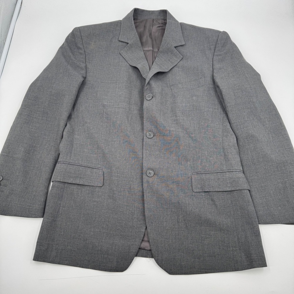 Gianfranco Ferre Classic Wool Blazer‎ Business Casual Gray Jacket 38R